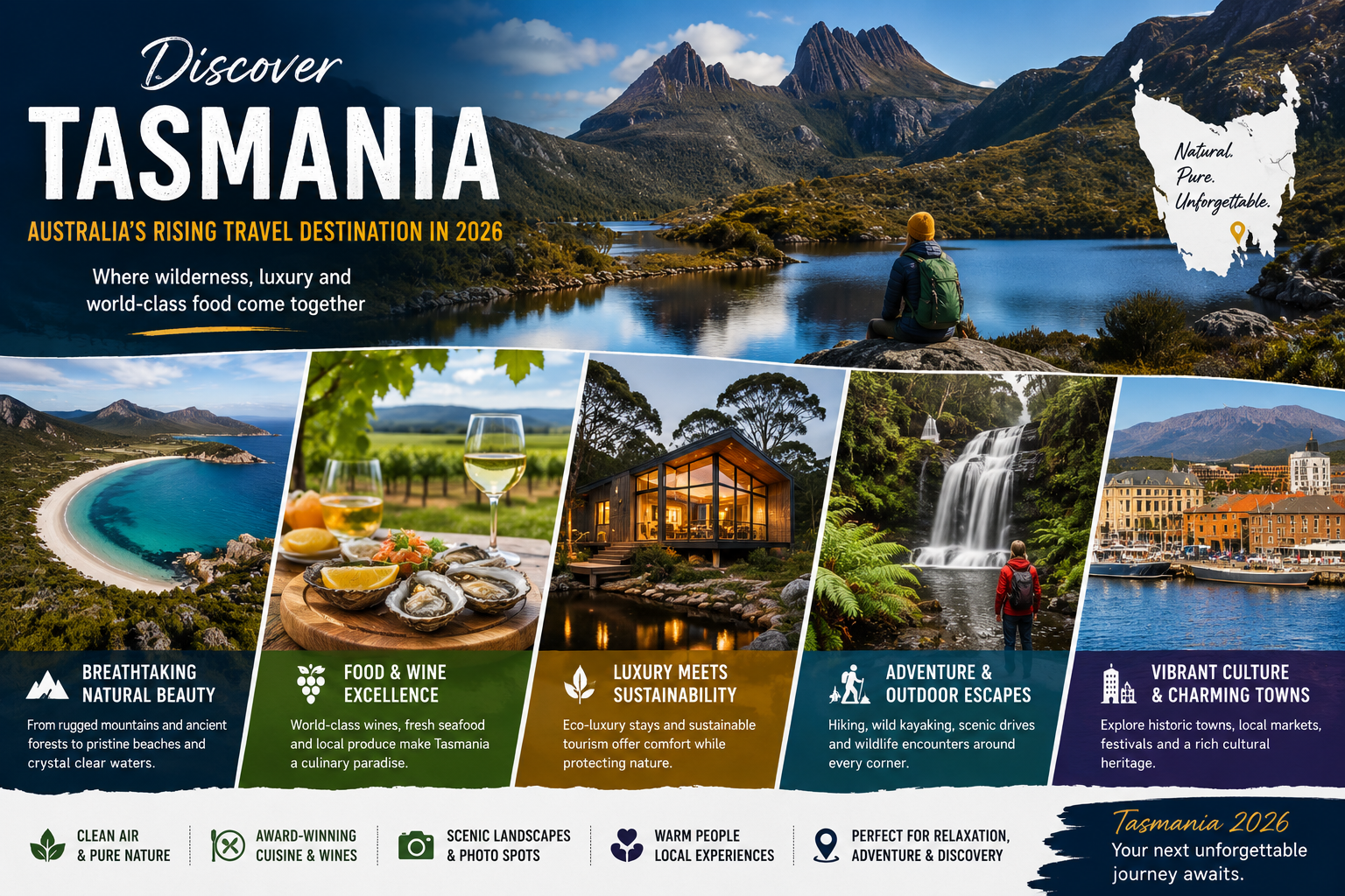 Tasmania 2026 Where Wilderness Luxury and Food Tourism Create Australias Ultimate Escape